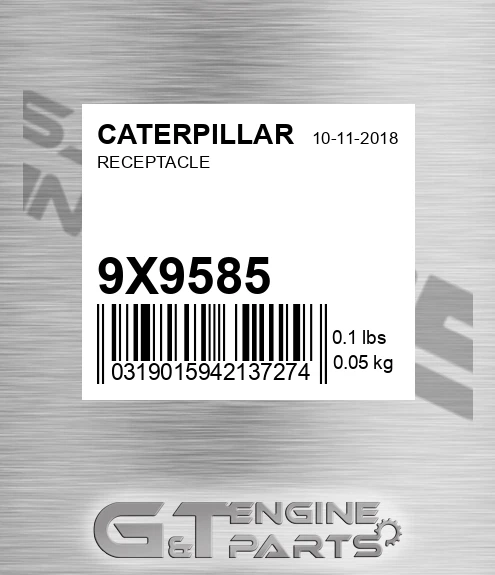 9X9585 Receptacle
