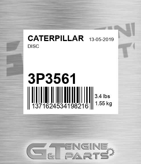 3P-3561 Disc for CATERPILLAR