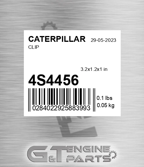 4S4456 Clip for CATERPILLAR
