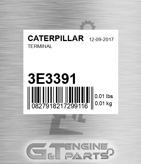 3E-3391 Terminal for CATERPILLAR
