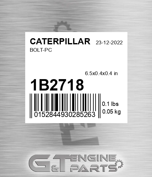 1B2718 Bolt-pc