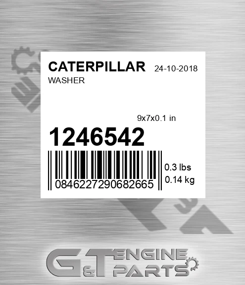 1246542 Washer for CATERPILLAR