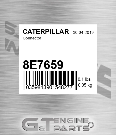 8E7659 Connector for CATERPILLAR