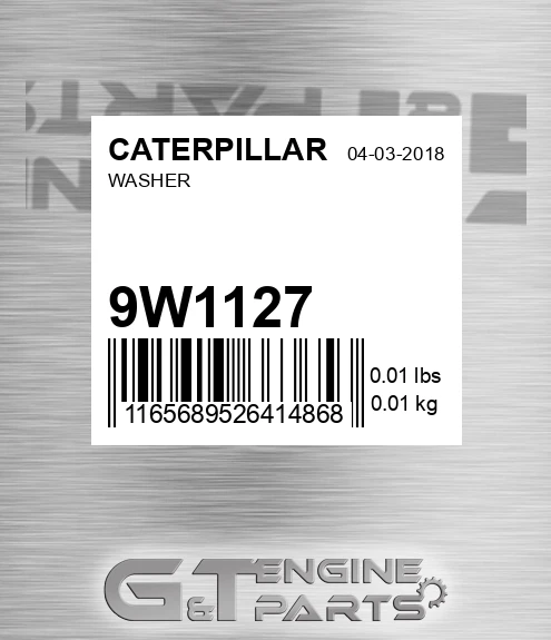 9W1127 Washer