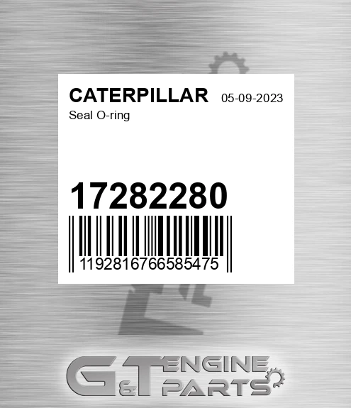 17282280 Seal O-ring