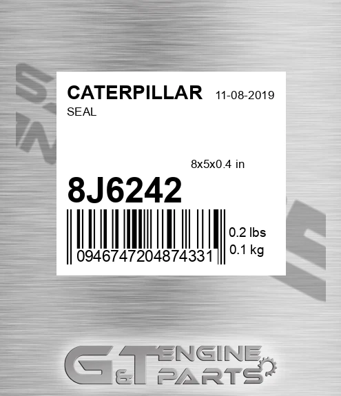 8J-6242 Seal for CATERPILLAR