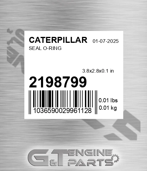 219-8799 Seal O-ring for CATERPILLAR