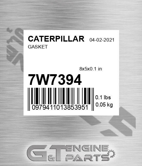 7W-7394 Mount Gasket for CATERPILLAR