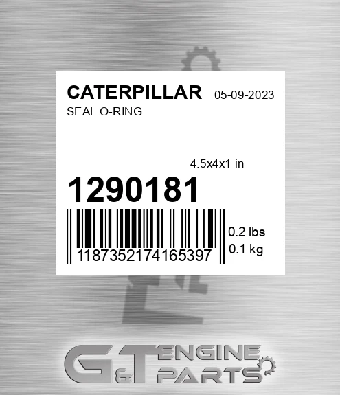 129-0181 Seal O-ring for CATERPILLAR
