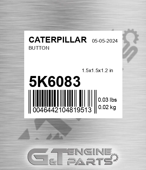 5K-6083 Button for CATERPILLAR