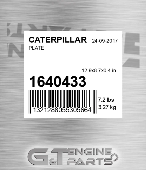 1640433 Plate