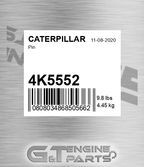 4K5552 CATERPILLAR Pin
