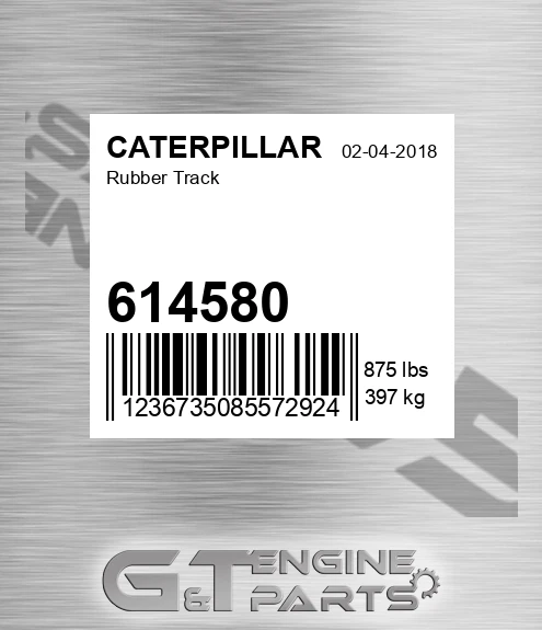 614580 Rubber Track
