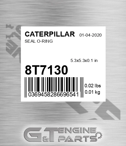 8T-7130 Seal O-ring