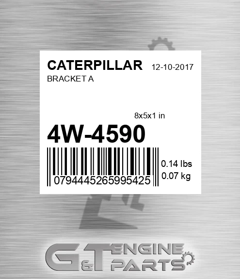 4W-4590 Bracket A for CATERPILLAR