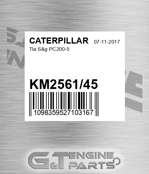 KM2561/45 Tla S&g Pc200-5