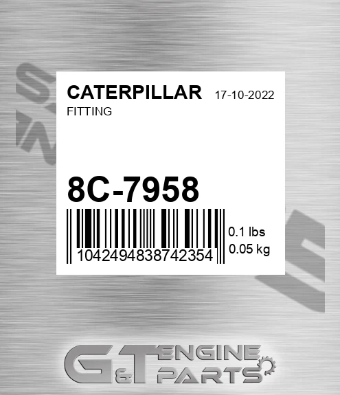 8C-7958 Fitting for CATERPILLAR