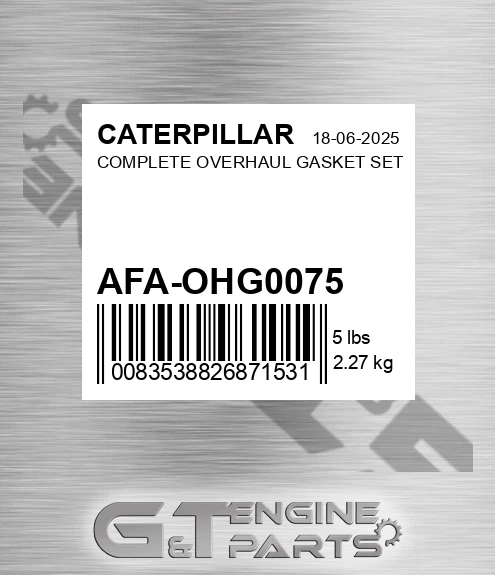 AFA-OHG0075 Complete Overhaul Gasket Set