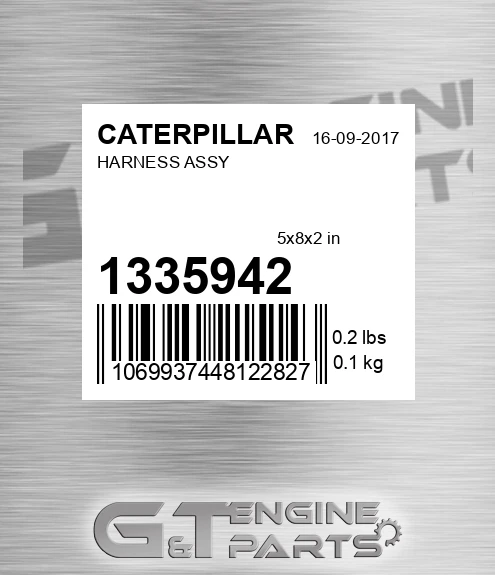 133-5942 Harness Assy for CATERPILLAR