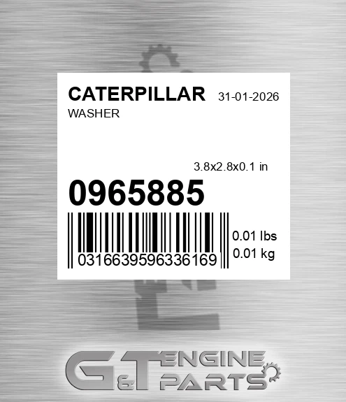 096-5885 Washer