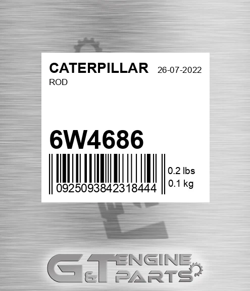 6W4686 Rod