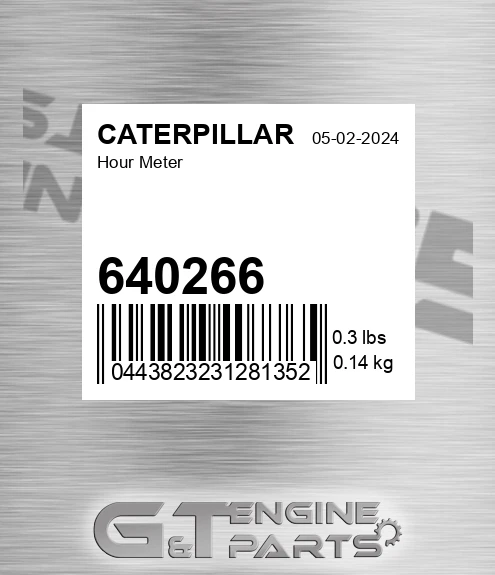 640266 Hour Meter