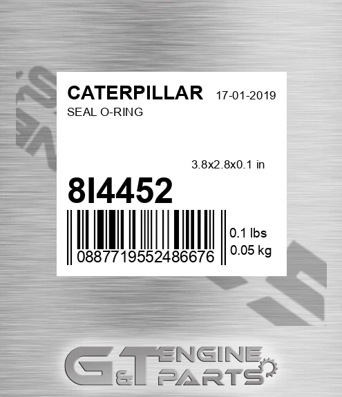 8I-4452 Seal O-ring for CATERPILLAR