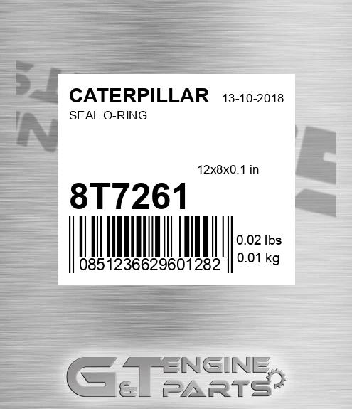 8T-7261 Seal O-ring