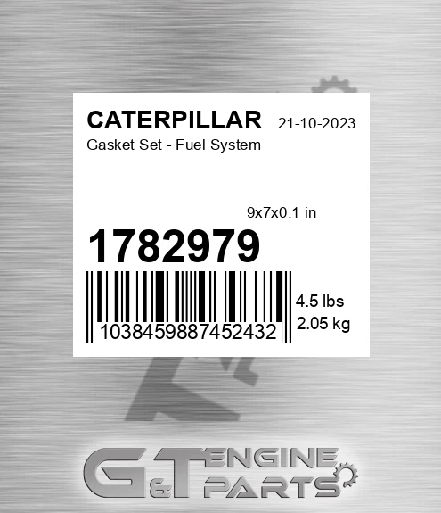 1782979 Gasket Set - Fuel System