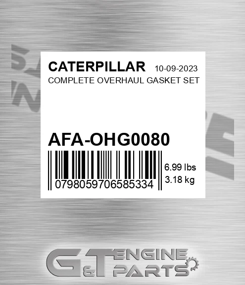 AFA-OHG0080 Complete Overhaul Gasket Set