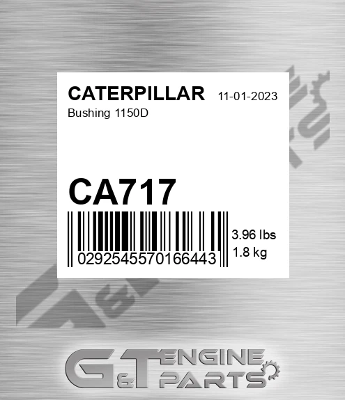 CA717 Bushing 1150d