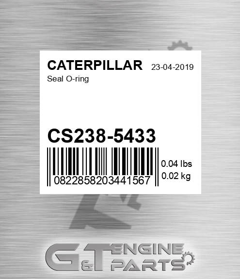 CS238-5433 Seal O-ring