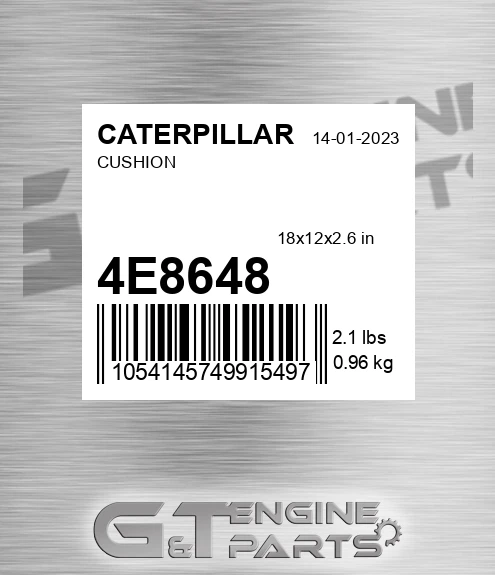 4E8648 Cushion for CATERPILLAR