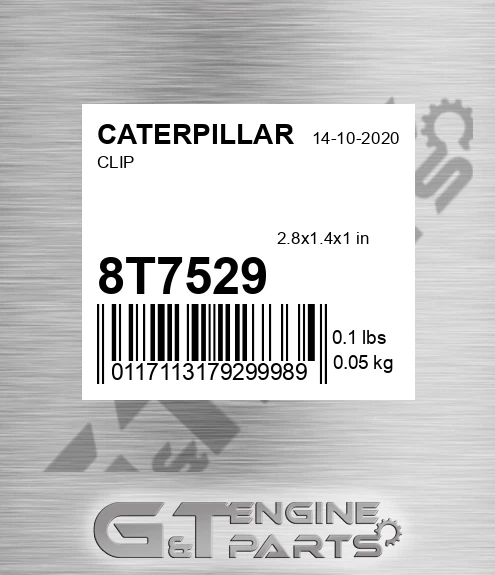 8T7529 Clip