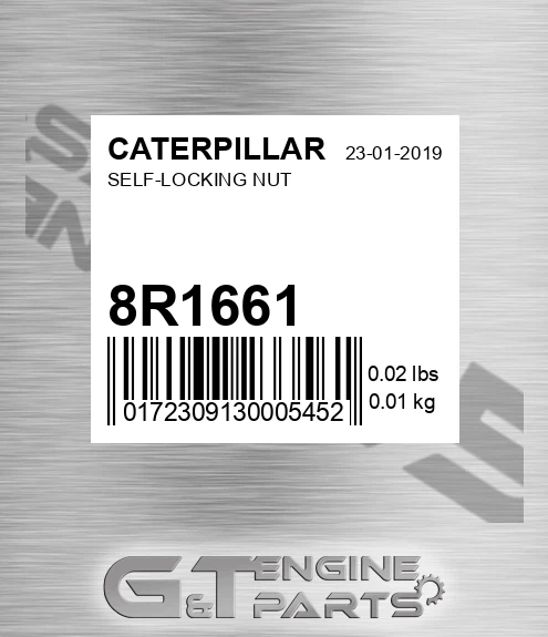 8R-1661 Self-locking Nut for CATERPILLAR