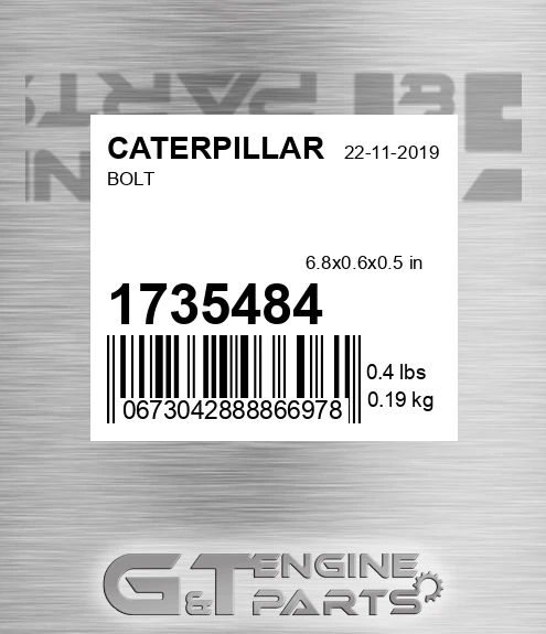 173-5484 Bolt