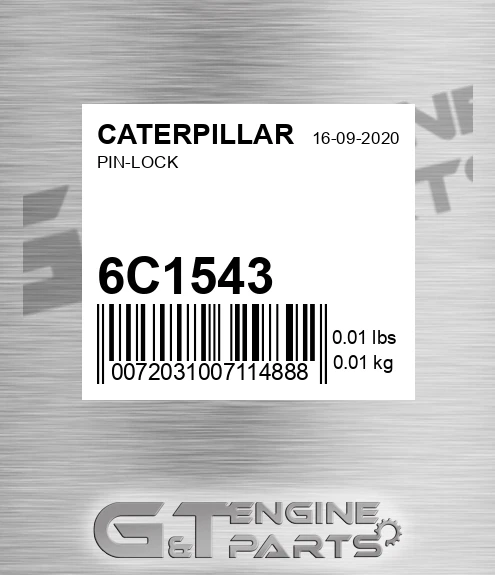 6C1543 Pin-lock