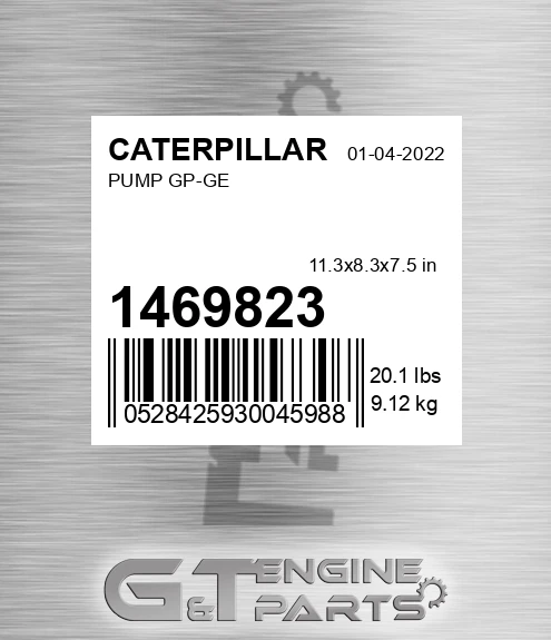 1469823 Pump Gp-ge