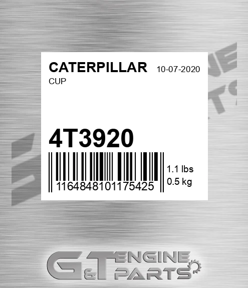 4T3920 Cup for CATERPILLAR