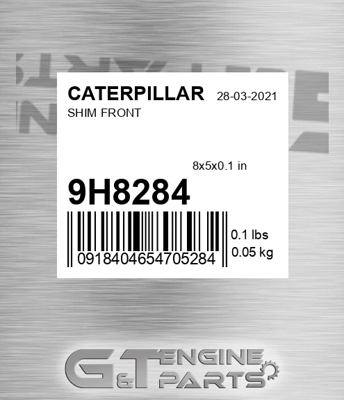 9H8284 Shim Front