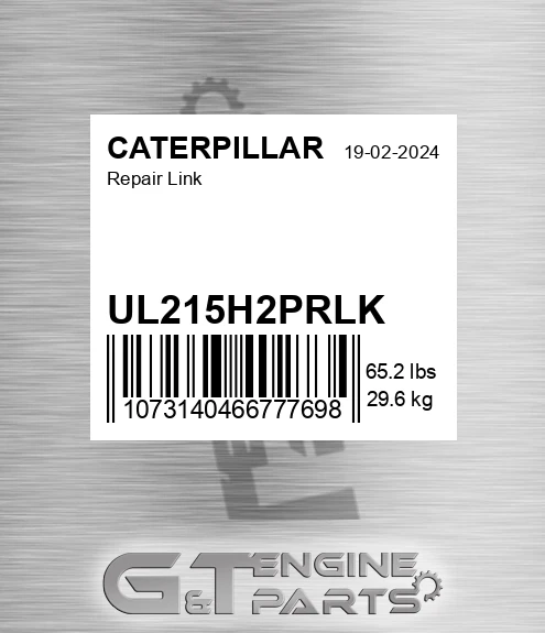 UL215H2PRLK Repair Link for CATERPILLAR