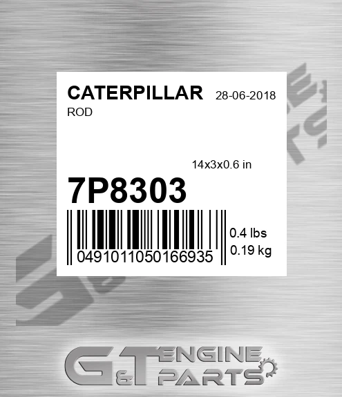 7P8303 Rod for CATERPILLAR