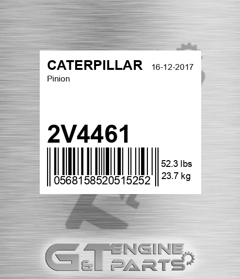 2V4461 Pinion for CATERPILLAR