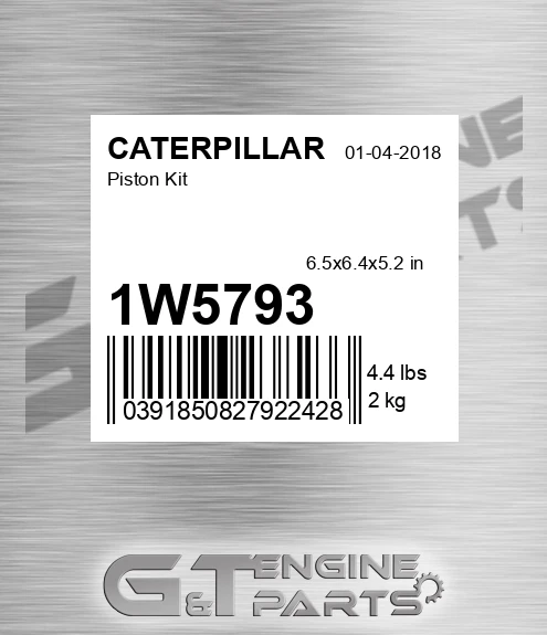 1W5793 Piston Kit for CATERPILLAR
