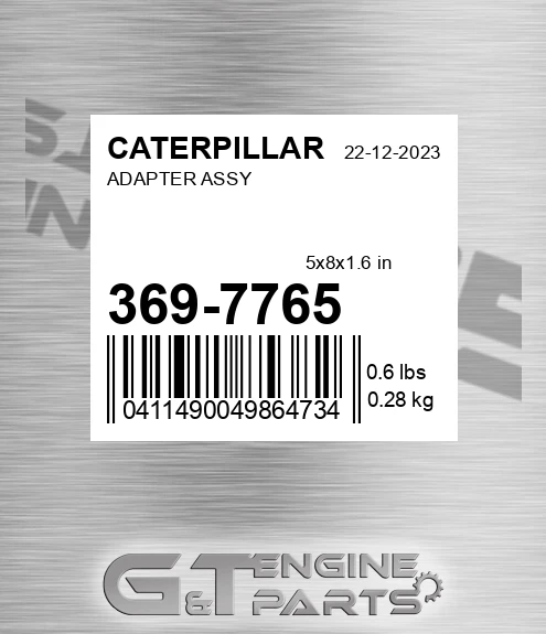 369-7765 Adapter Assy