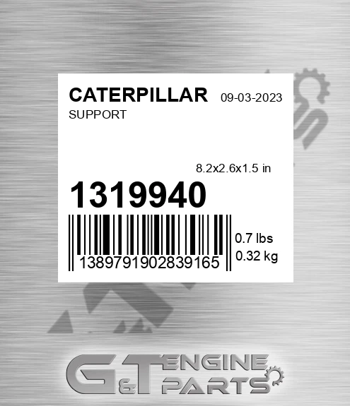 131-9940 Support for CATERPILLAR