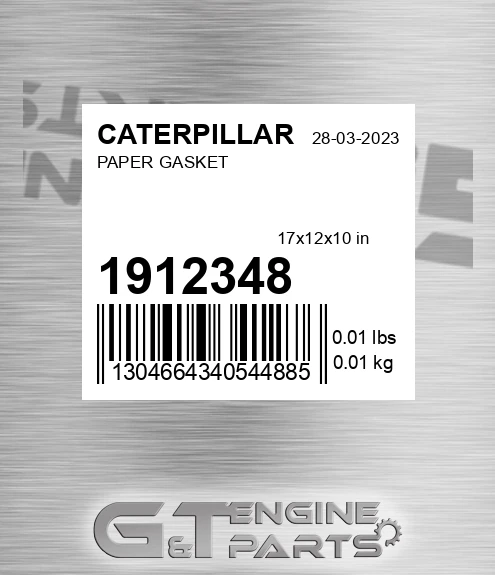 191-2348 Paper Gasket for CATERPILLAR
