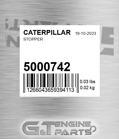 5000742 Stopper