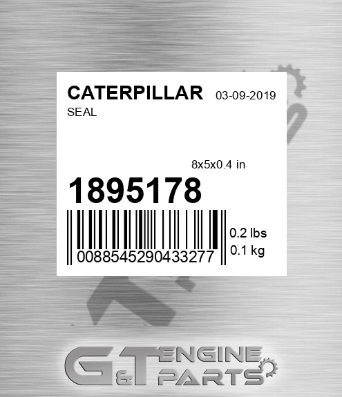 189-5178 Seal for CATERPILLAR