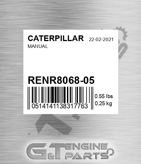 RENR8068-05 Manual for CATERPILLAR